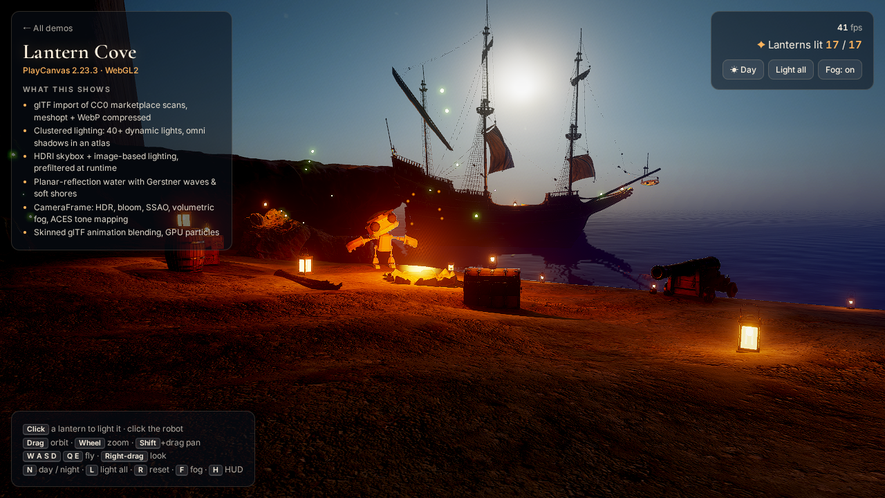 PlayCanvas demo